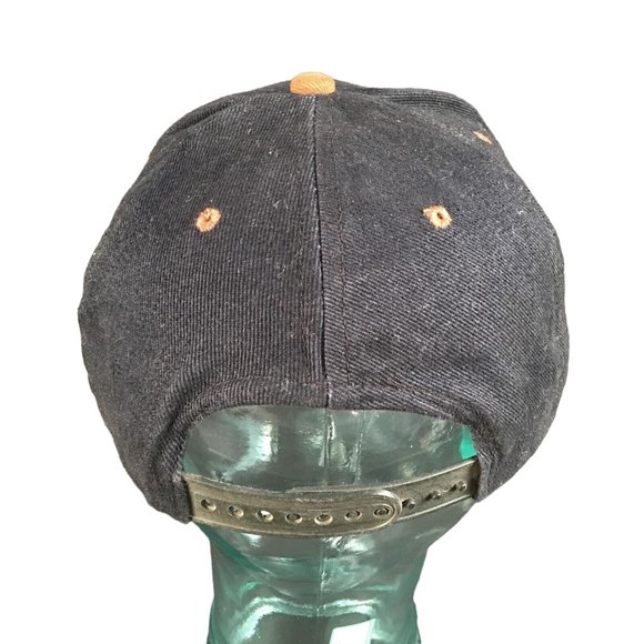 7th Annual Modesto Graffiti 2000 The Fruit Yard Black & Brown Snapback Hat Cap - Picture 3 of 8